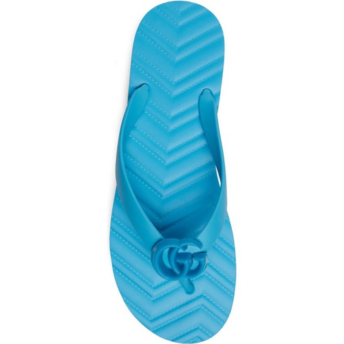 구찌 Gucci Pascar GG Platform Flip Flop_LIGHT BLUE