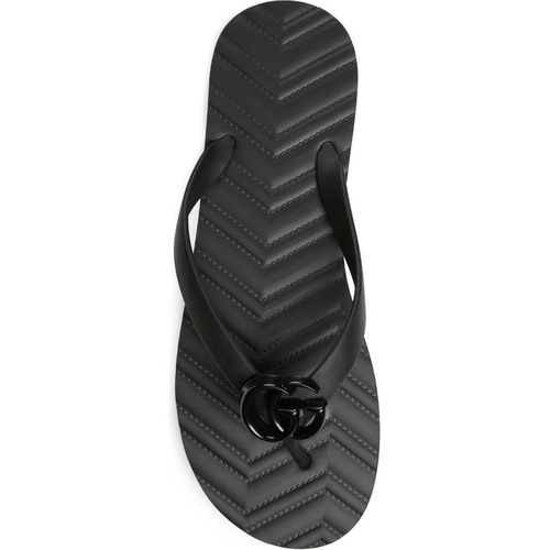 구찌 Gucci Pascar GG Platform Flip Flop_NERO/ NERO