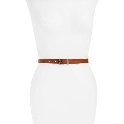  Halogen Square Keeper Belt_COGNAC