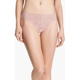 Hanky Panky Regular Rise Lace Thong_DESERT ROSE