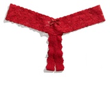 Hanky Panky Signature Lace Low Rise Thong_RED