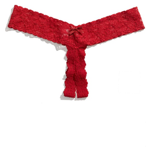  Hanky Panky Signature Lace Low Rise Thong_RED