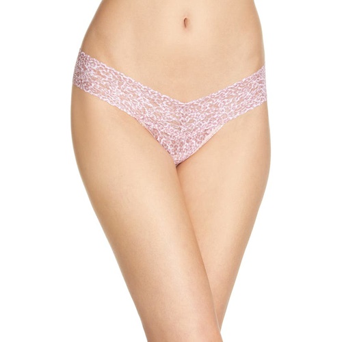  Hanky Panky Feline Fine Low Rise Thong_PINK MULTI