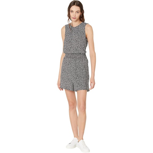  H Halston Sleeveless Smock Waist Romper