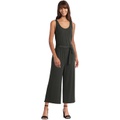 H Halston Belted Knit Jumpsuit