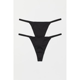 H&M 2-pack Microfiber Thong Briefs