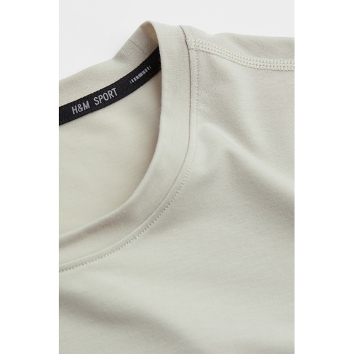 에이치앤엠 H&M Short-sleeved Sports Shirt