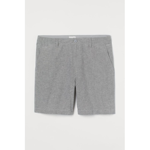 에이치앤엠 H&M Oxford Cotton Shorts