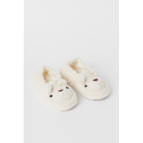 에이치앤엠 H&M Soft Appliquu00E9d Slippers