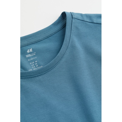 에이치앤엠 H&M COOLMAXu00AE Slim Fit T-shirt