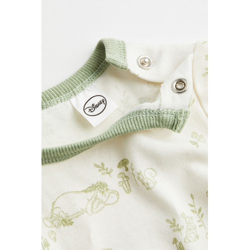 에이치앤엠 H&M Printed Cotton Pajamas
