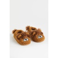 H&M Soft Faux Shearling Slippers