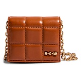 HOUSE OF WANT H.O.W. We Shop Vegan Leather Wallet Crossbody Bag_CAMEL