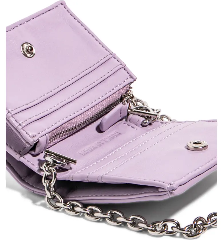  HOUSE OF WANT H.O.W. We Shop Vegan Leather Wallet Crossbody Bag_LILAC