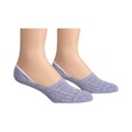 HUE Air Cushion No Show Liner Socks 3-Pair Pack