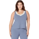 HUE Plus Size Swing Ribbed Pajama Lounge Tank Top