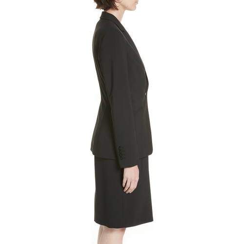 휴고보스 BOSS Jabina Tropical Stretch Wool Jacket_BLACK