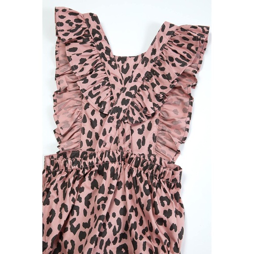  HUXBABY Leopard Frill Playsuit (Infant)