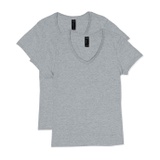 Hanes Womens Short Sleeve V-Neck T-Shirt