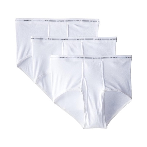  Hanes Mens Tagless White Briefs with ComfortFlex Waistband-Multiple Packs Available