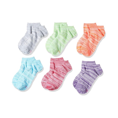  Hanes Womens Lightweight Breathable Super No Show Socks, 6-pair Pack