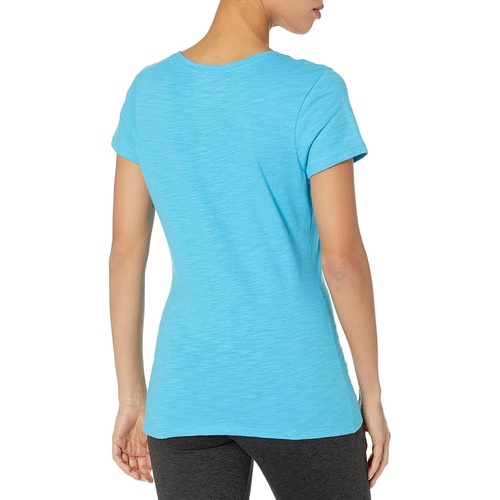  Hanes Womens Shirred V-Neck T-Shirt