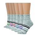 Womens Hanes Womens 6-pair Lightweight Breathable Ventilation Ankle Socks