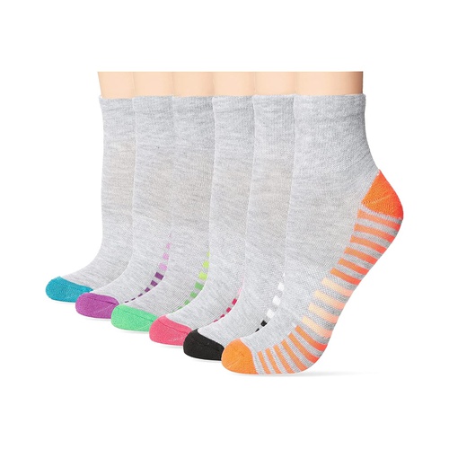  Hanes Womens 6-Pair Comfort Fit Ankle Socks