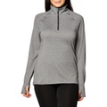 Hanes Womens Sport Performance Fleece Quarter Zip Pullover