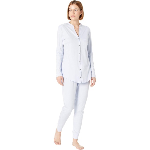  Hanro Pure Essence Long Sleeve Pajama Set