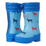 Hatley Kids Friendly Labs Sherpa Lined Rain Boots (Toddleru002FLittle Kid)