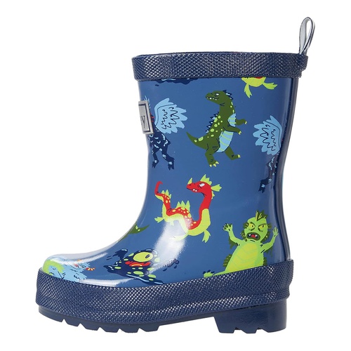 해틀리 Hatley Kids Creepy Cryptids Shiny Rain Boots (Toddleru002FLittle Kid)