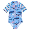 Hatley Kids Aquatic Friends Rashguard One-Piece (Toddleru002FLittle Kidsu002FBig Kids)