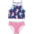 Hatley Kids Tropical Birds Tankini Set (Toddleru002FLittle Kidsu002FBig Kids)