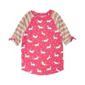 Hatley Kids Prancing Unicorns Short Sleeve Rashguard (Toddleru002FLittle Kidsu002FBig Kids)