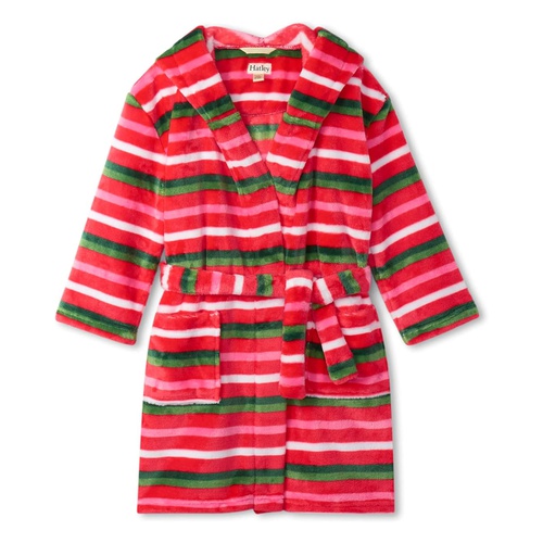 해틀리 Hatley Kids Candy Cane Stripes Fleece Robe (Toddleru002FLittle Kidsu002FBig Kids)