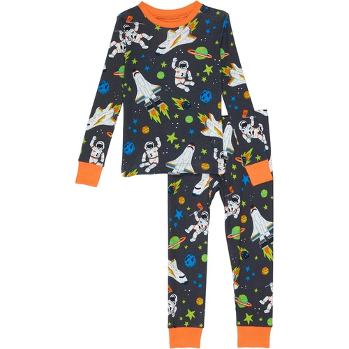 해틀리 Hatley Kids Outer Space Organic Cotton PJ Set (Toddleru002FLittle Kidsu002FBig Kids)