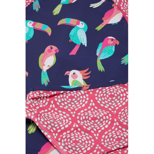 해틀리 Hatley Kids Tropical Birds Rashguard Set (Toddleru002FLittle Kidsu002FBig Kids)