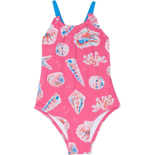 해틀리 Hatley Kids Seashells Swimsuit (Toddleru002FLittle Kidsu002FBig Kids)