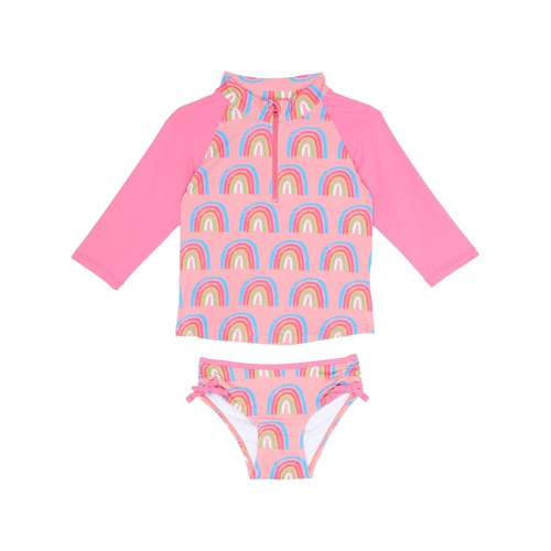 해틀리 Hatley Kids Lucky Rainbows Rashguard Set (Toddleru002FLittle Kidsu002FBig Kids)