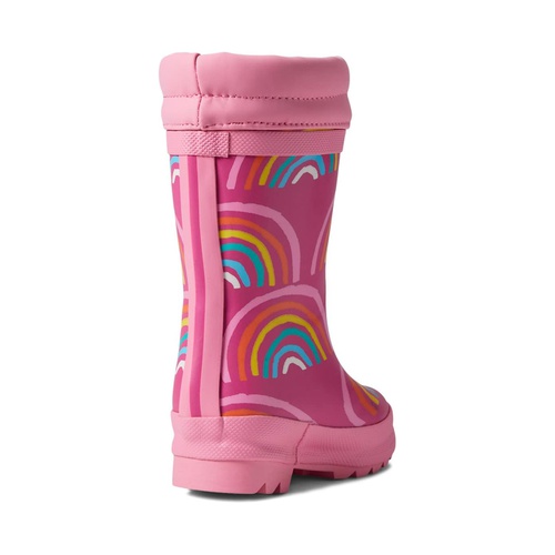 해틀리 Hatley Kids Rainy Rainbows Sherpa Lined Rain Boots (Toddleru002FLittle Kidu002FBig Kid)