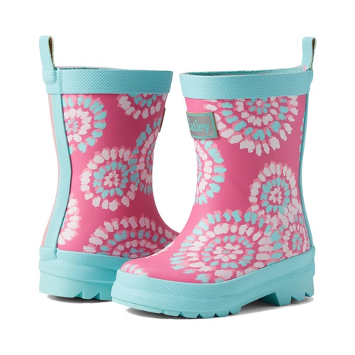 해틀리 Hatley Kids Painted Mandalas Matte Rain Boots (Toddleru002FLittle Kid)