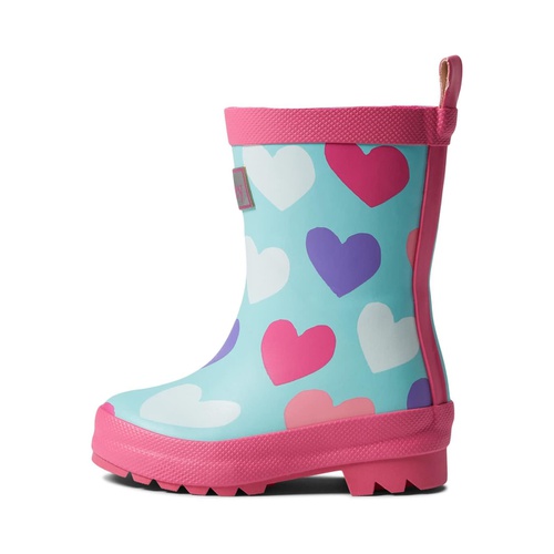 해틀리 Hatley Kids Colourful Hearts Matte Rain Boots (Toddleru002FLittle Kid)