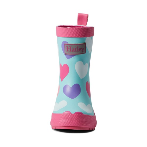 해틀리 Hatley Kids Colourful Hearts Matte Rain Boots (Toddleru002FLittle Kid)