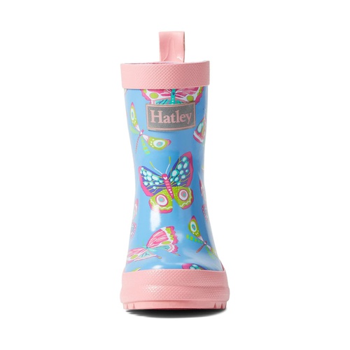 해틀리 Hatley Kids Botanical Butterflies Shiny Rain Boots (Toddleru002FLittle Kid)