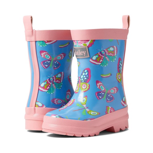 해틀리 Hatley Kids Botanical Butterflies Shiny Rain Boots (Toddleru002FLittle Kid)