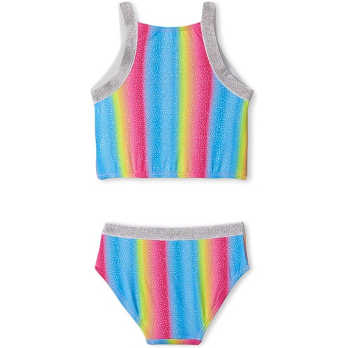 해틀리 Hatley Kids Jelly Bean Rainbow Tankini Set (Toddler/Little Kids/Big Kids)