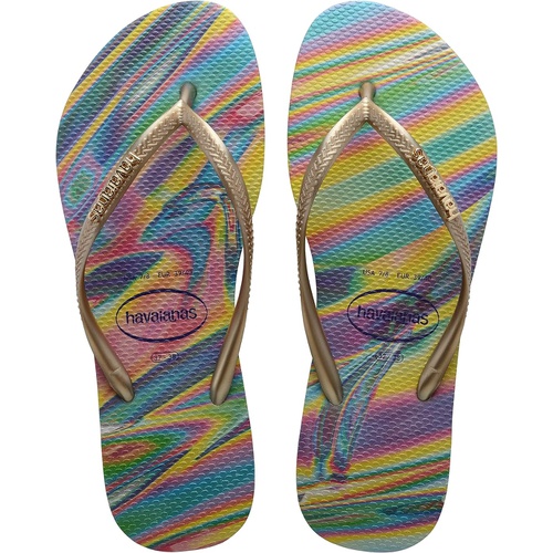 하바이아나스 Havaianas Slim Iridescent Flip Flop Sandal