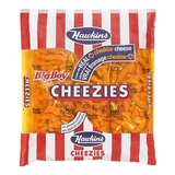 Hawkins Made with Real Cheddar Cheese Cheezies, Big Boy Triple Pack 420g, 14.8oz , Made in Canada