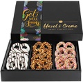 Hazel & Creme Chocolate Covered Pretzels - GET WELL SOON Chocolate Gift Box - Care Package Gift - Gourmet Food Gift